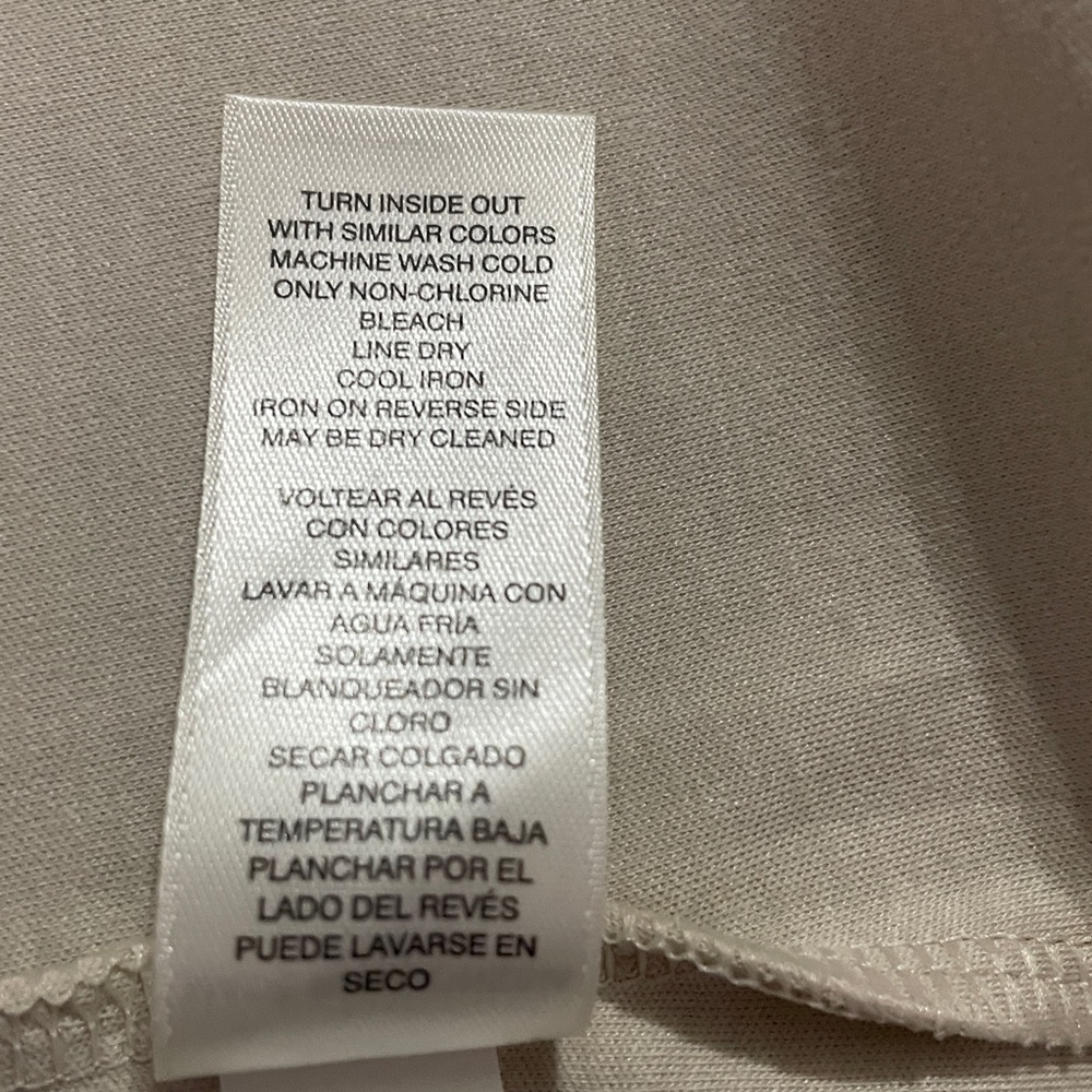 Chico's Knit Embellished Top, Light Taupe, XL - Picture 7 of 7